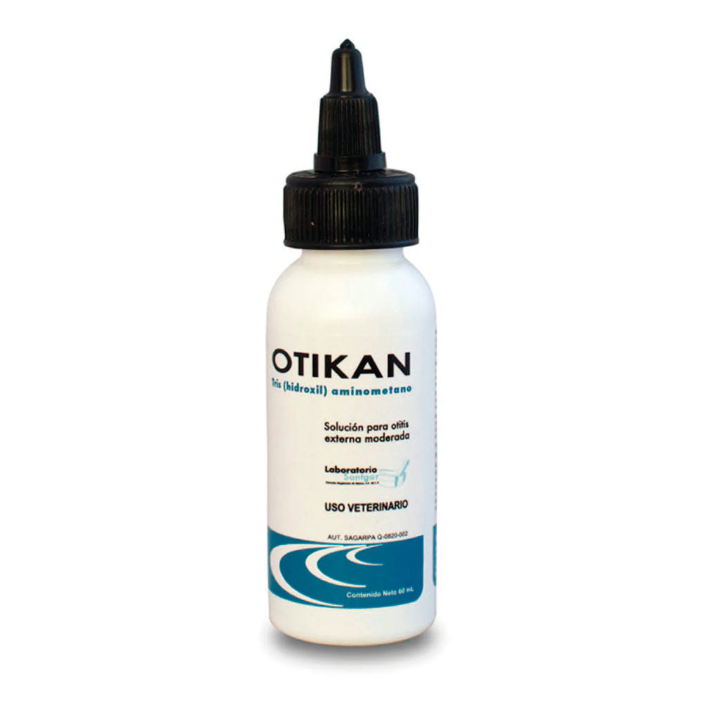 SANTGAR - Otikan Solución Para Otitis En Mascotas 60 ml
