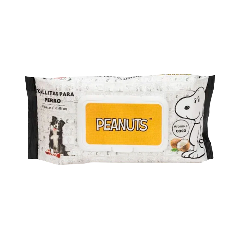 SMILE PETS - Toallas Humedas Para Perro 80 Pzas