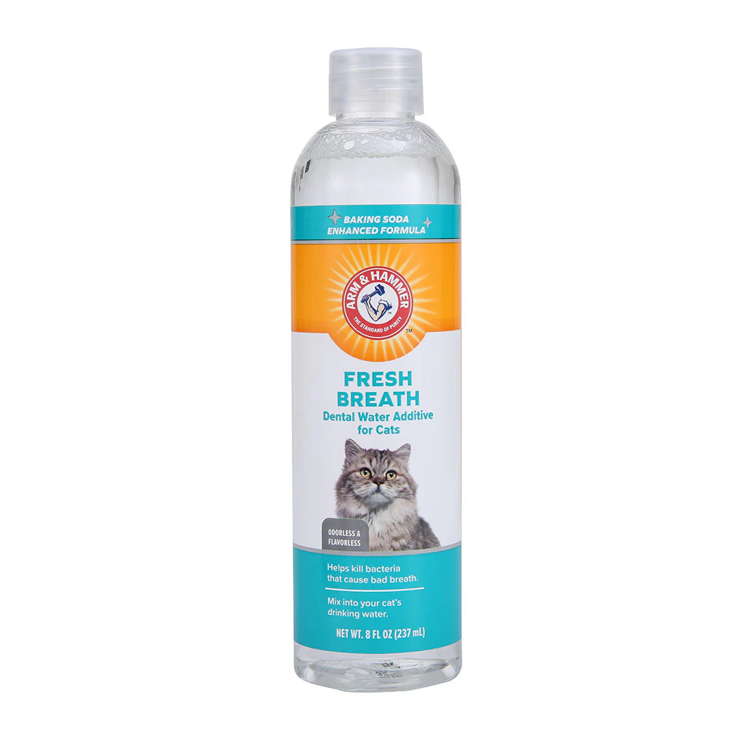 ARM & HAMMER - Enjuague Bucal Para Gatos Elimina Placa Y Sarro Limpieza Semi Húmedo 237 ml