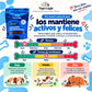 TOGO Y LAYLA - Premios Corazón de Res Deshidratado Para Perro 120 g