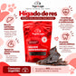 TOGO Y LAYLA - Premios Hígado de Res Deshidratado Para Perro 120 g