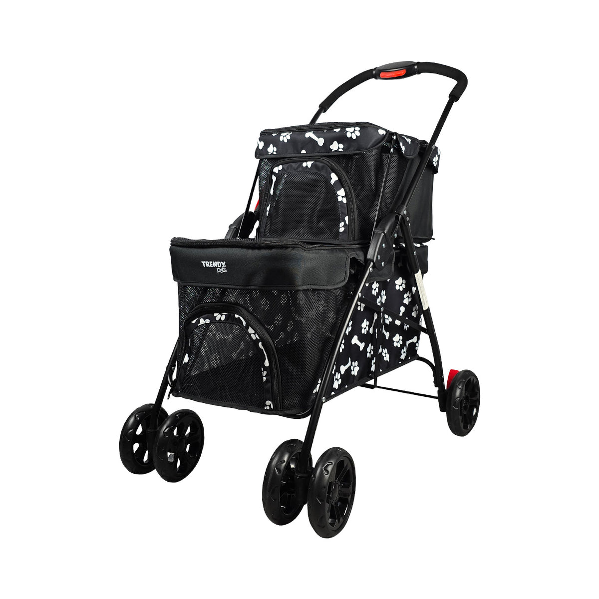 TRENDY PETS - Carriola Para Cachorro Puppy Love 15Kg 67x34 / 43x34