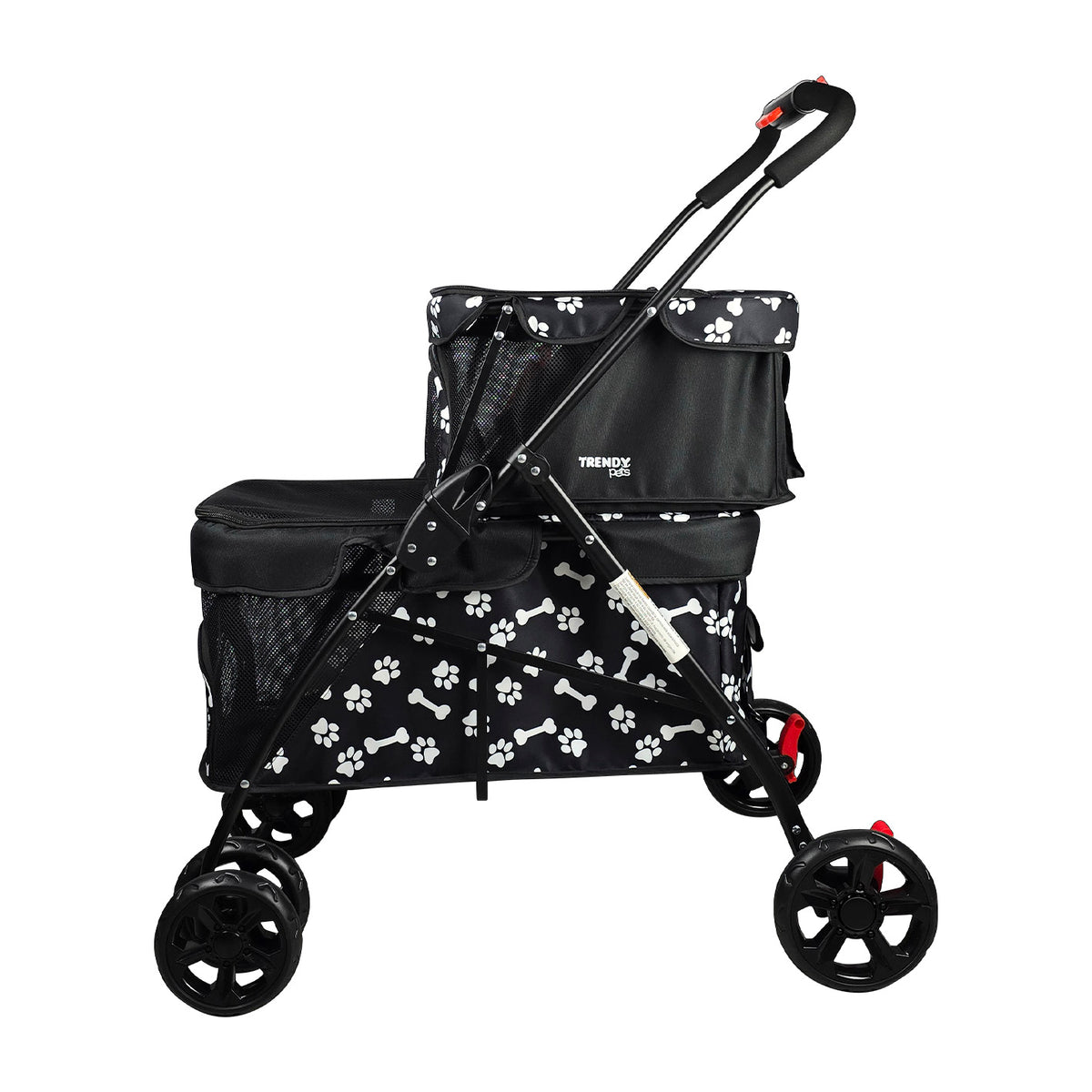 TRENDY PETS - Carriola Para Cachorro Puppy Love 15Kg 67x34 / 43x34