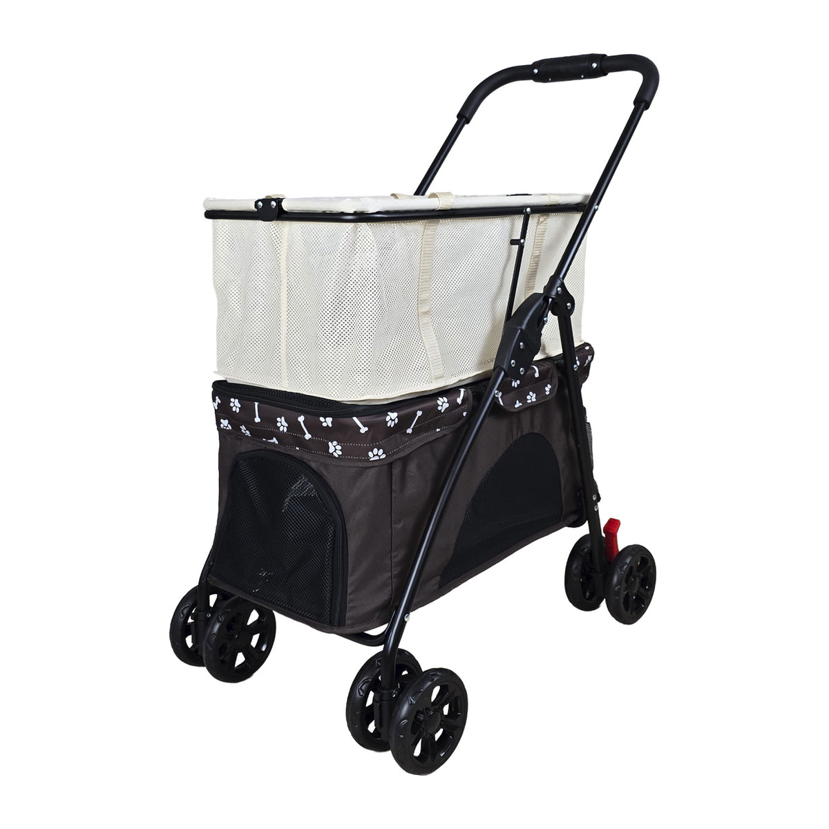 TRENDY PETS - Carriola Para Cachorro Ready To Go 12Kg 58x34