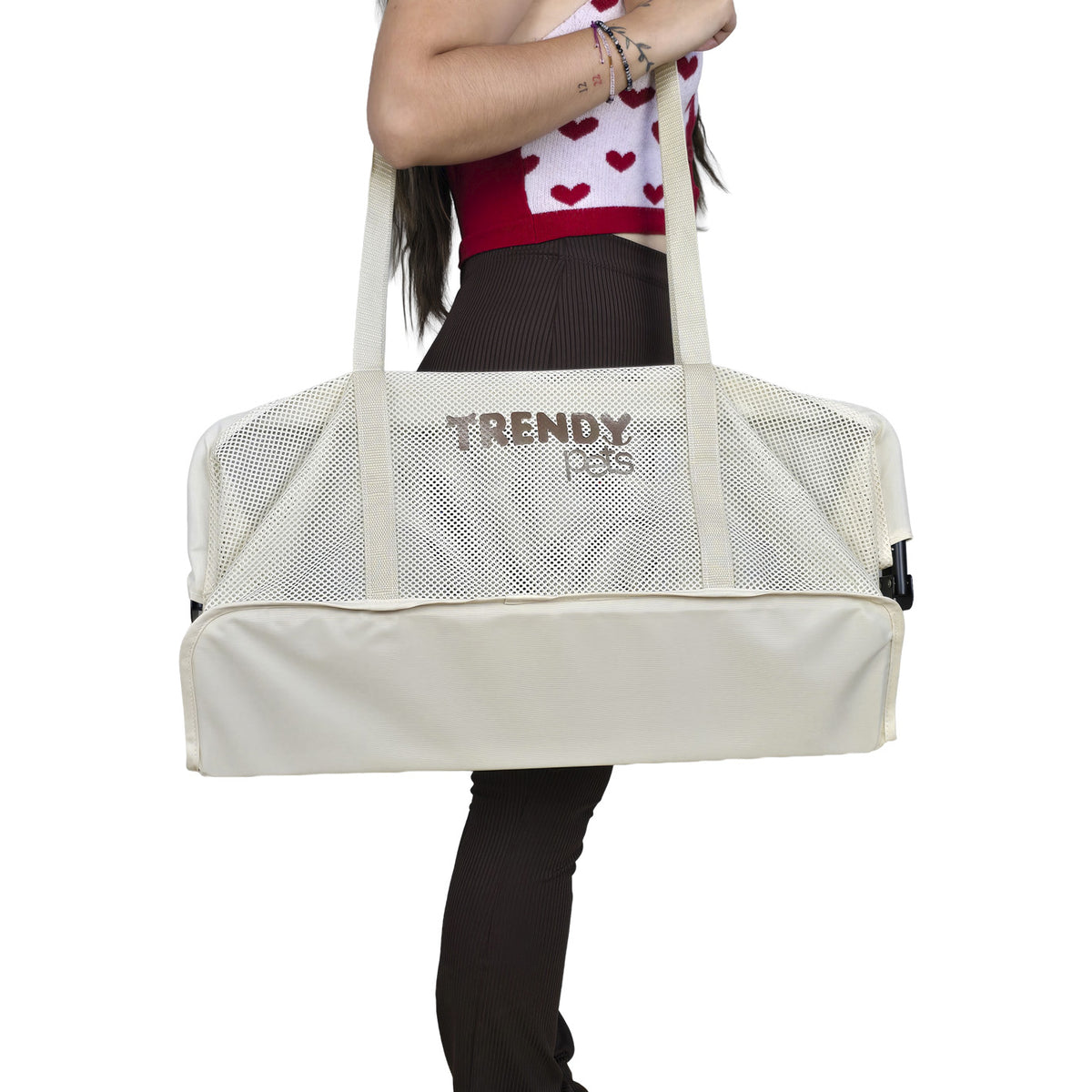 TRENDY PETS - Carriola Para Cachorro Ready To Go 12Kg 58x34