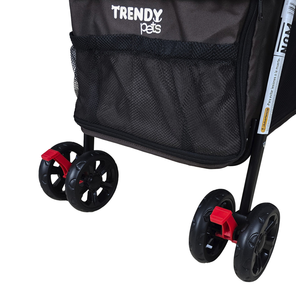 TRENDY PETS - Carriola Para Cachorro Ready To Go 12Kg 58x34