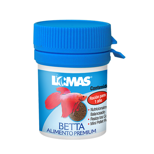 Alimento Premium BETTA en Bote 8 Grs