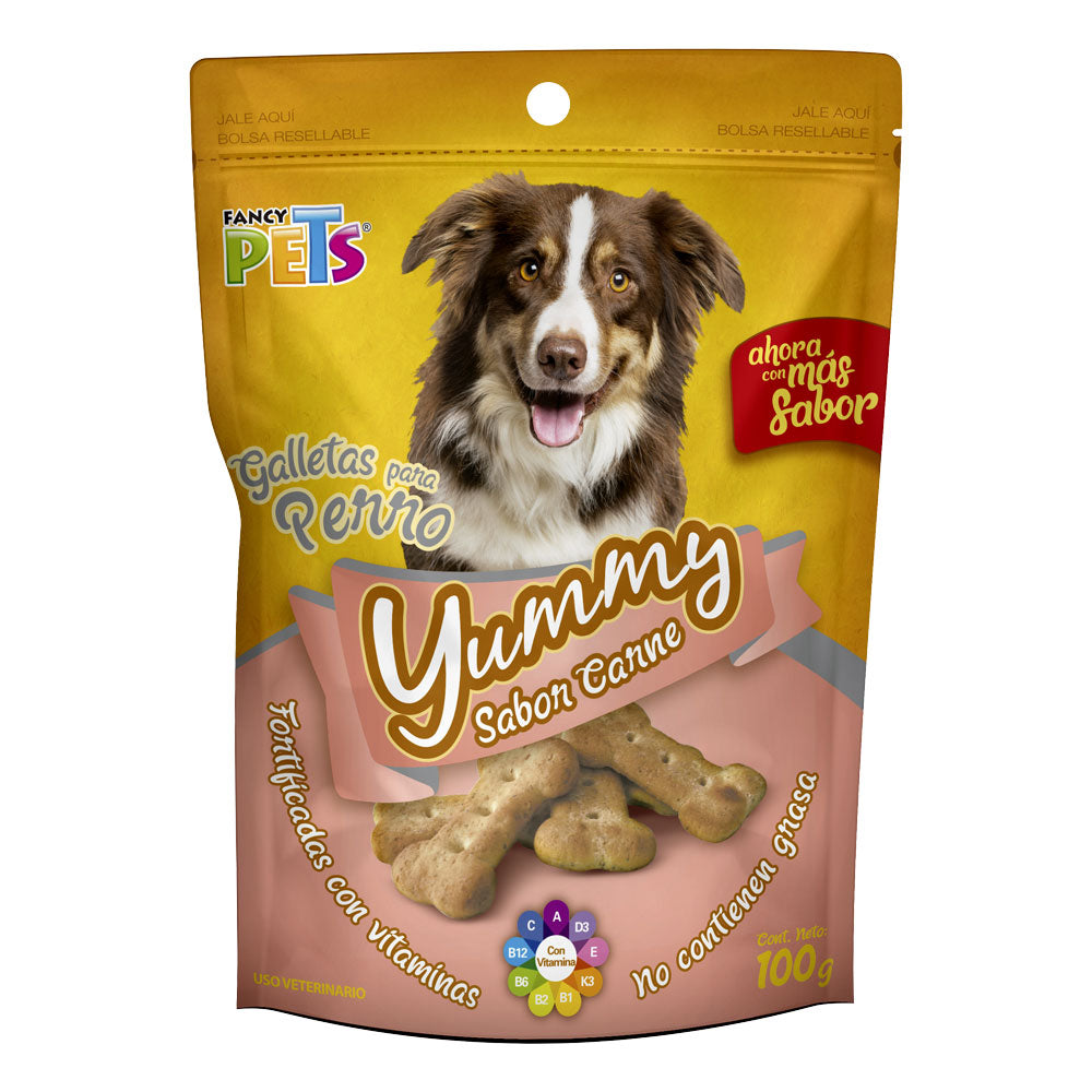 FANCY PETS - Premios Para Perro Galletas Yummy Sabor Carne
