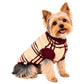 ZOOETERS - Suéter de Peluche Tinto Para Perro