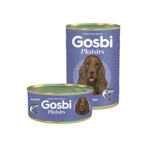 Gosbi Lata P/Perro 400 G Salmon