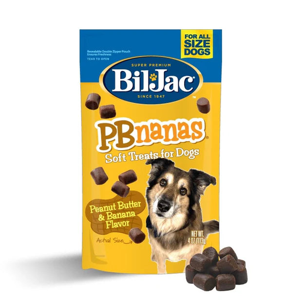 BILJAC - Premios Para Perro Cacahuate Y Platano 113 G