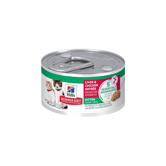 Hills Lata P/Gatito Higado Y Pollo 150 G