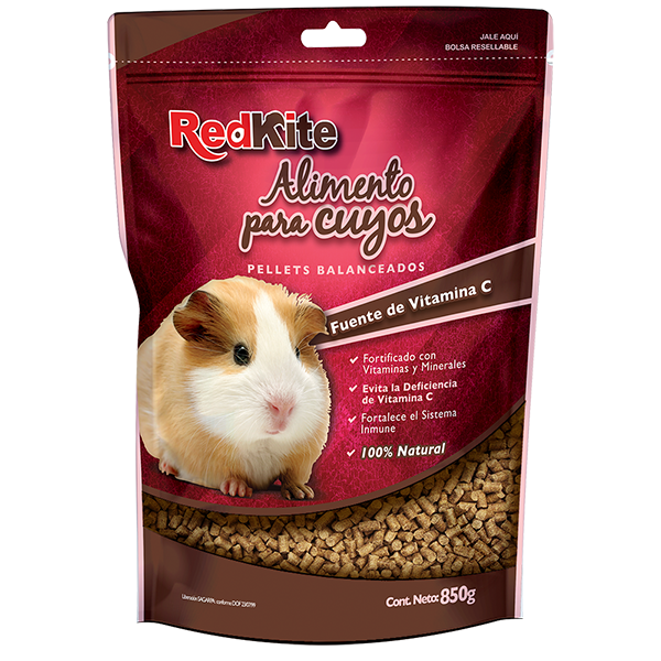 Redkite Alimento Cuyo 850 Gr Cuyo Pellet