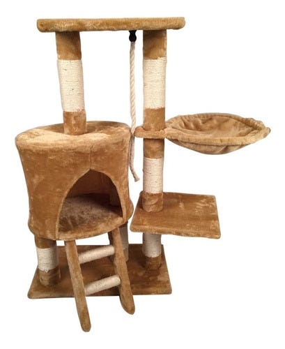 FANCY PETS - Rascador con Escalera y Hamaca