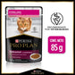 PRO PLAN - Alimento Húmedo Para Gato Esterilizado Pavo Pouch 85 g