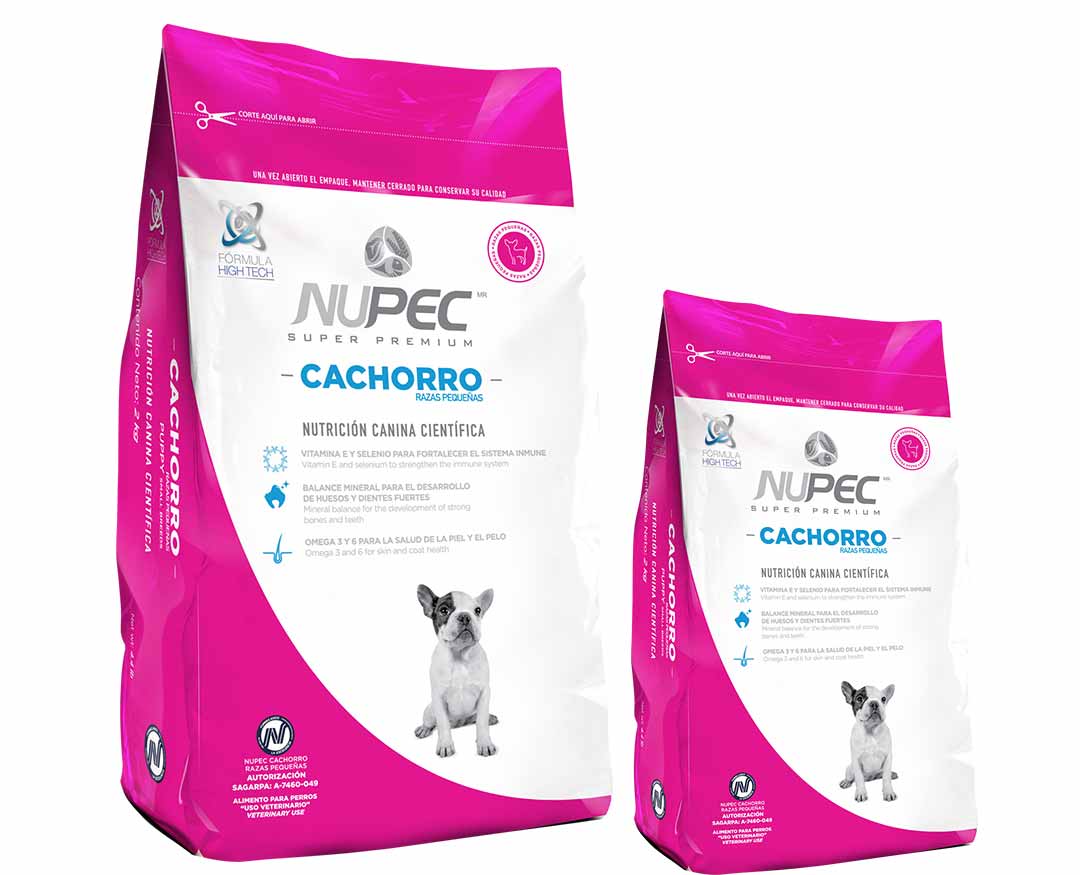 NUPEC - Alimento Seco Cachorro Razas Pequeñas 2 kg