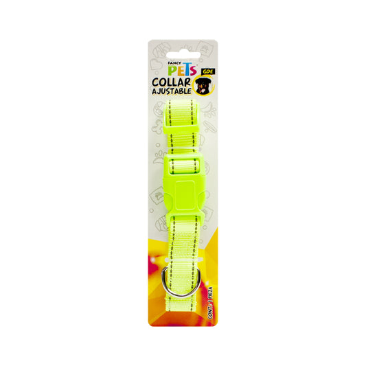 FANCY PETS - Collar Para Perro De Nylon Con Bandas Reflejantes Gde