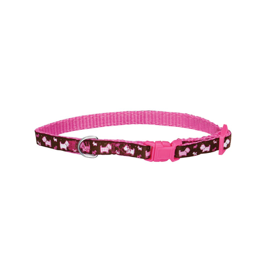 FANCY PETS - Collar Nylon con Listón Bordado Extrachico