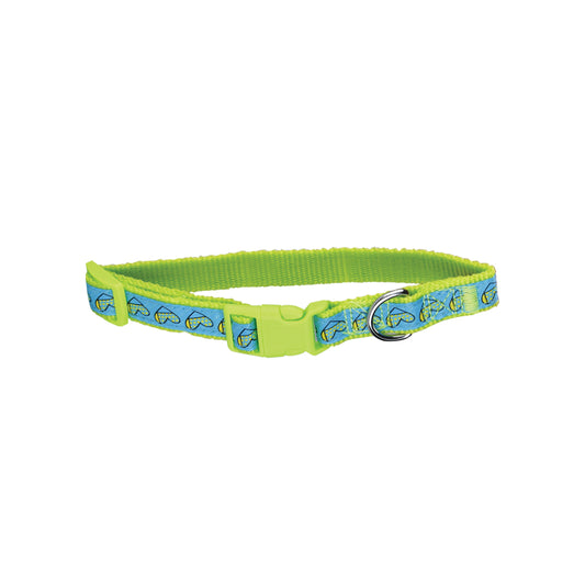 FANCY PETS - Collar Para Perro De Nylon Con Listón Bordado Med
