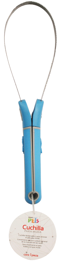 FANCY PETS - Cuchilla Para Muda De Pelo Para Perro