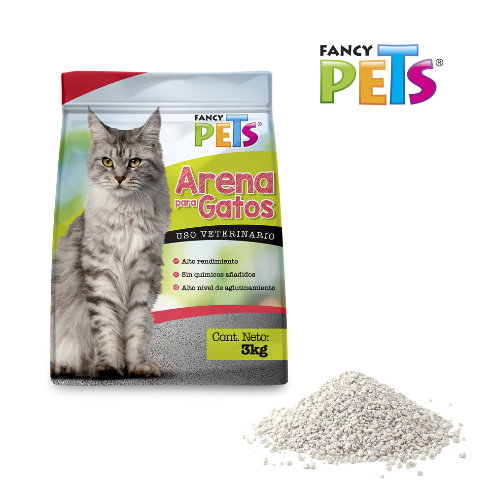 FANCY PETS - Arena para Gato 3 KG