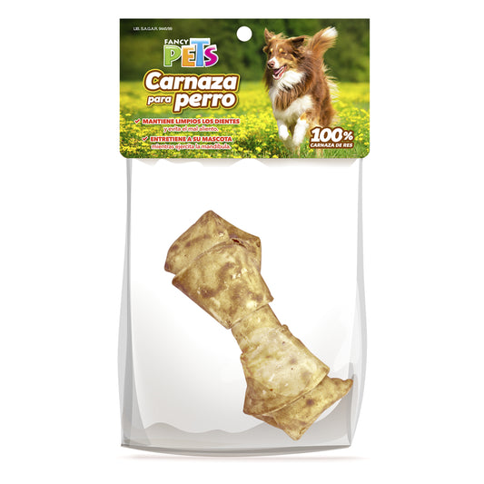 FANCY PETS - Carnaza De Hueso Para Perro Sabor Pollo (10-13cm)