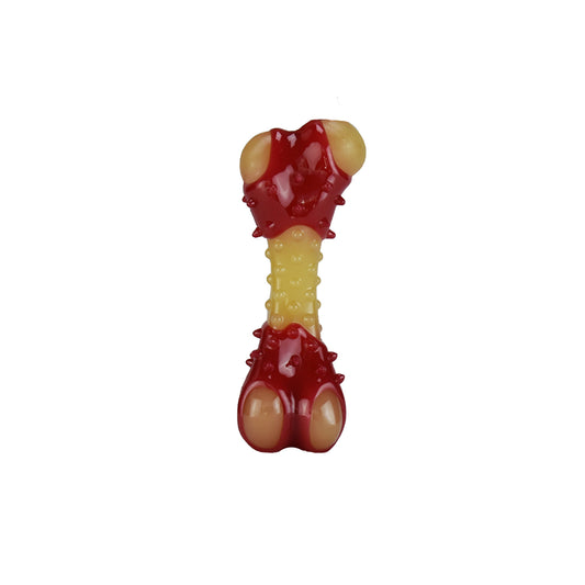FANCY PETS - Juguete Hueso Sabor Tocino Chico
