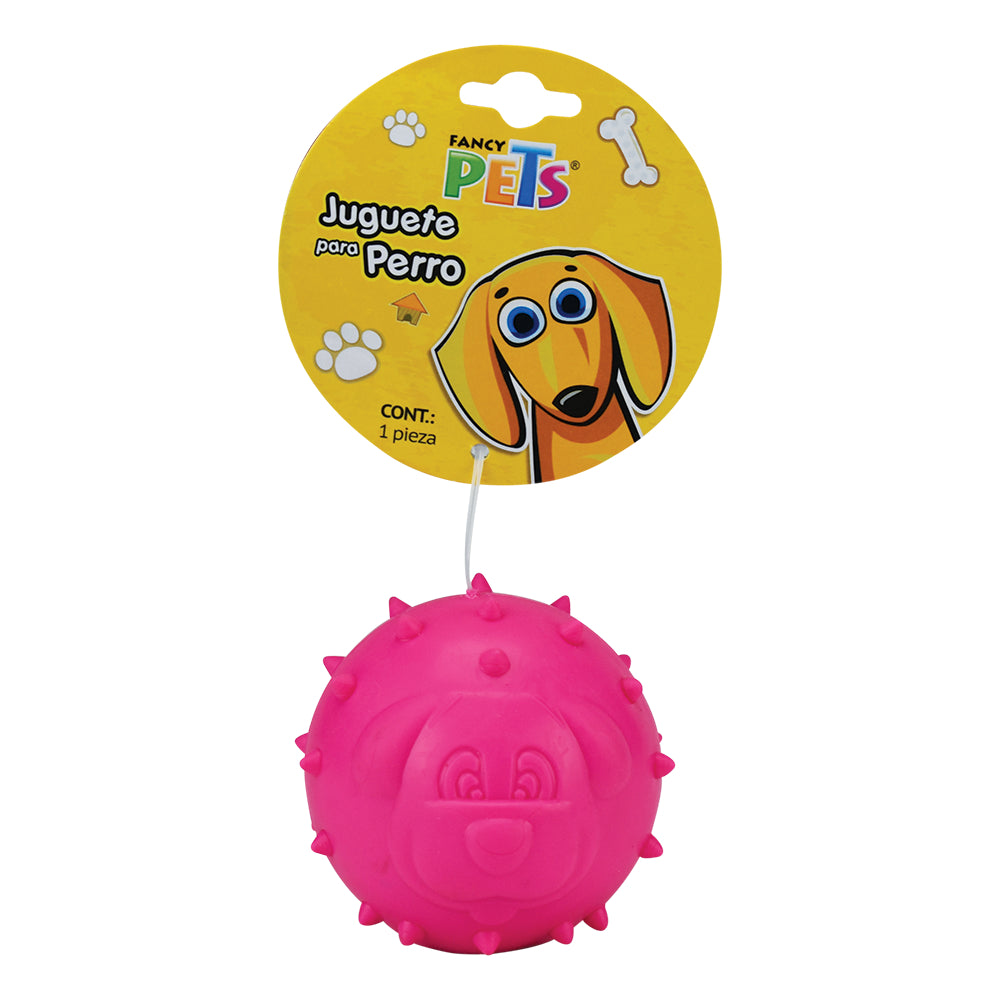 FANCY PETS - Juguete Pelota De Caucho Para Perro