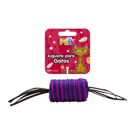 FANCY PETS - Juguete para Gato Cilindro con Lienzo