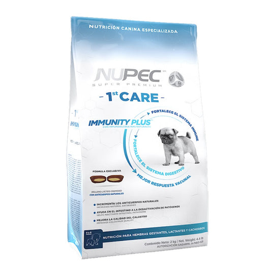 NUPEC - First Care Alimento Seco Para Perro Cachorro 0- 6 meses 2 Kg