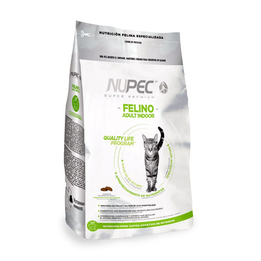 NUPEC - Indoor Alimento Seco Gato Adulto de Interior 1.5 kg
