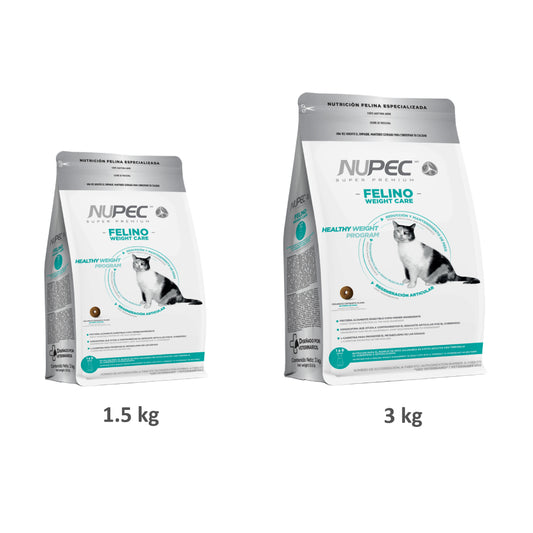 NUPEC - Alimento Seco Felino Weight Care 3Kg