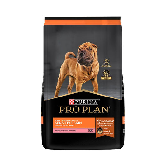 PRO PLAN - Alimento Seco Para Perro Cachorro Piel Sensible Salmón 3 Kg