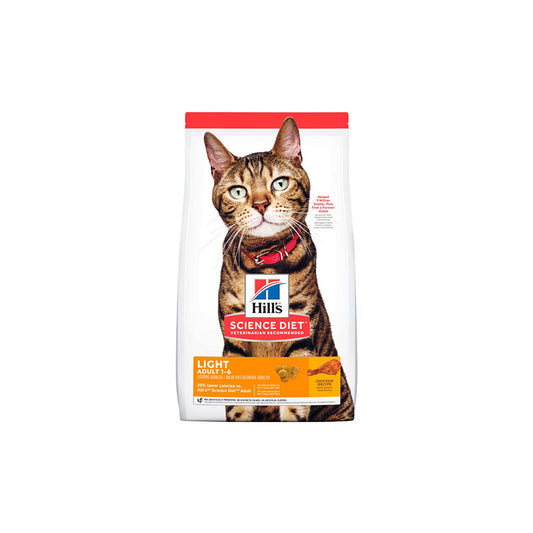 HILL'S SCIENCE DIET - Original Light Alimento Seco Gato Adulto Light 3.2 kg