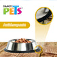 FANCY PETS - Plato De Acero Para Mascotas 227g (8 oz)