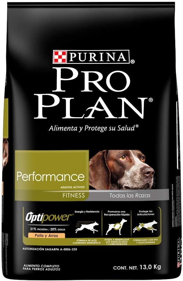 PRO PLAN - Fitness Alimento Seco Para Perro Adulto Performance Pollo 13 kg
