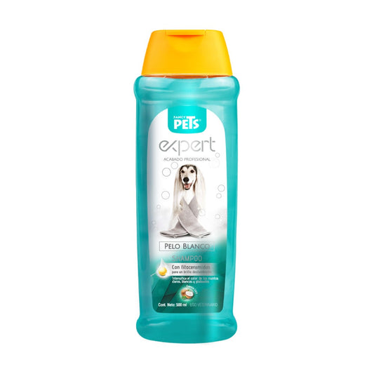 FANCY PETS - Shampoo Expert Pelo Blanco 500 ml