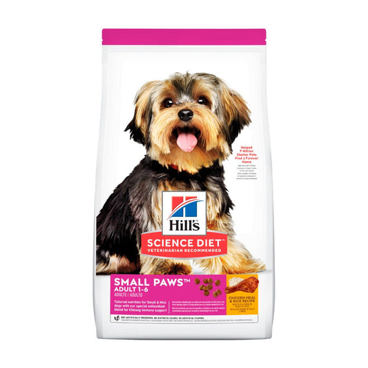 HILL'S SCIENCE DIET - Small Paws Alimento Seco Adulto Razas Mini y Pequeñas 2 kg