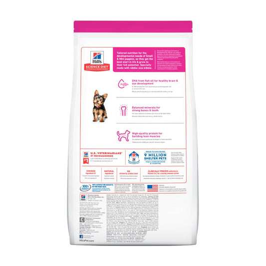 HILL'S SCIENCE DIET - Small Paws Alimento Seco Cachorro Razas Mini y Pequeñas 2 kg