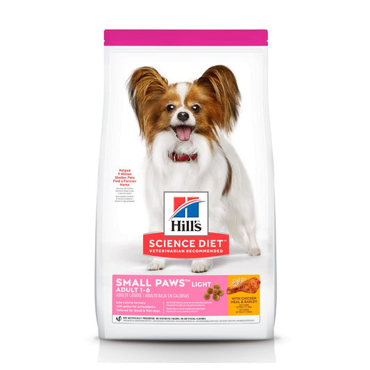 HILL'S SCIENCE DIET - Small Paws Light Alimento Seco Adulto Razas Mini y Pequeñas 7 kg