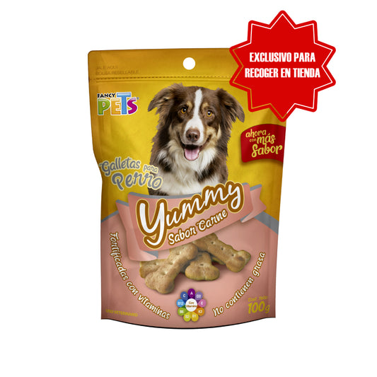 FANCY PETS - Premios Para Perro Galletas Yummy Sabor Carne