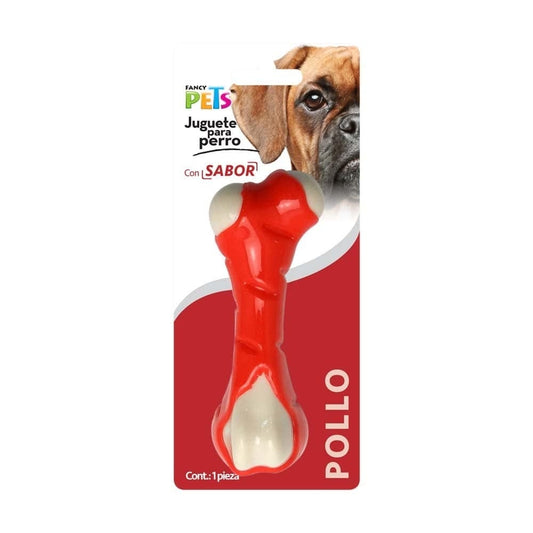 FANCY PETS - Juguete Dental Hueso Sabor Pollo