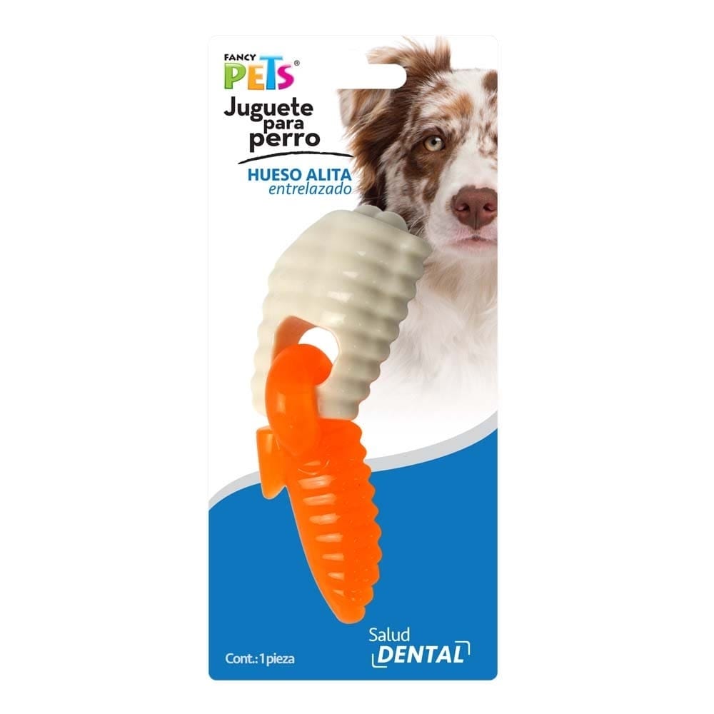 FANCY PETS - Juguete Hueso Alita Entrelazado