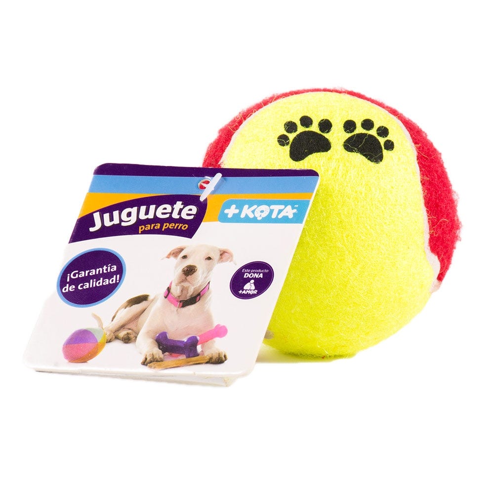 Maskota - Pelota de Tennis con Huellas